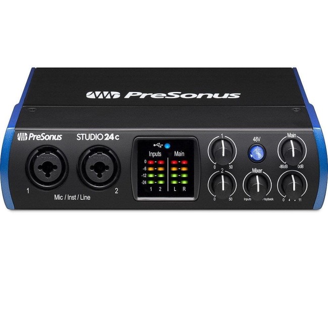 Audio interfeiss Presonus Studio 24C