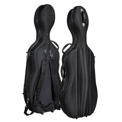 Čella cietais koferis Leonardo CC-244-BK