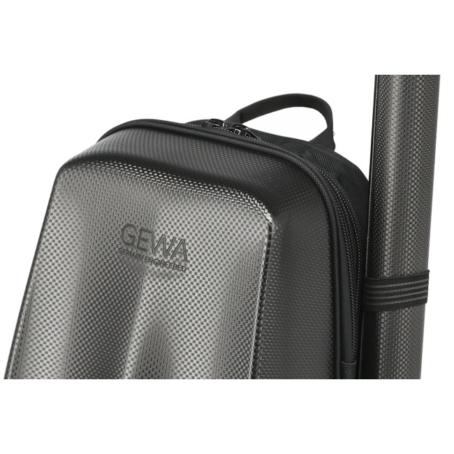 4/4 Vijoles cietā soma Gewa Space Bag Titanium