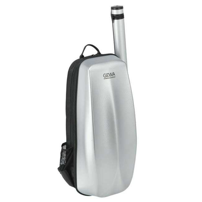 4/4 Vijoles cietā soma Gewa Space Bag Silver