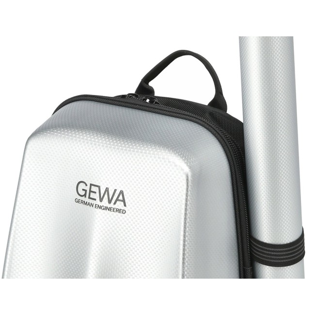 4/4 Vijoles cietā soma Gewa Space Bag Silver