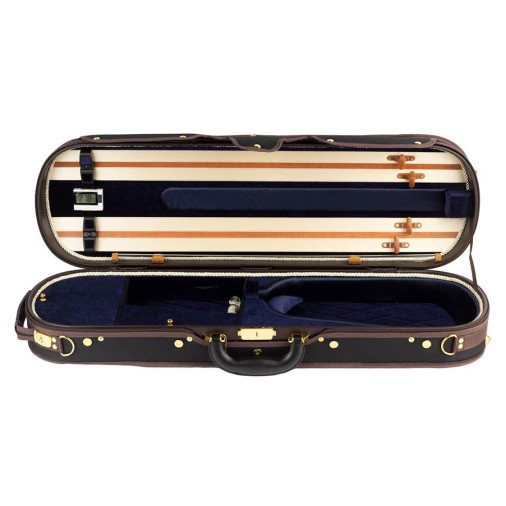 Vijoles cietais koferis Leonardo VC-LUX-BU