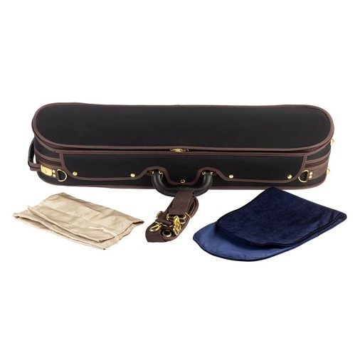 Vijoles cietais koferis Leonardo VC-LUX-BU