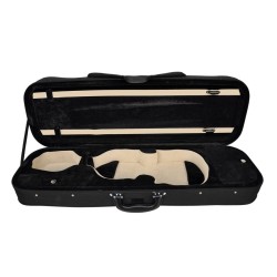 4/4 Vijoles cietais koferis VC-4144-BK