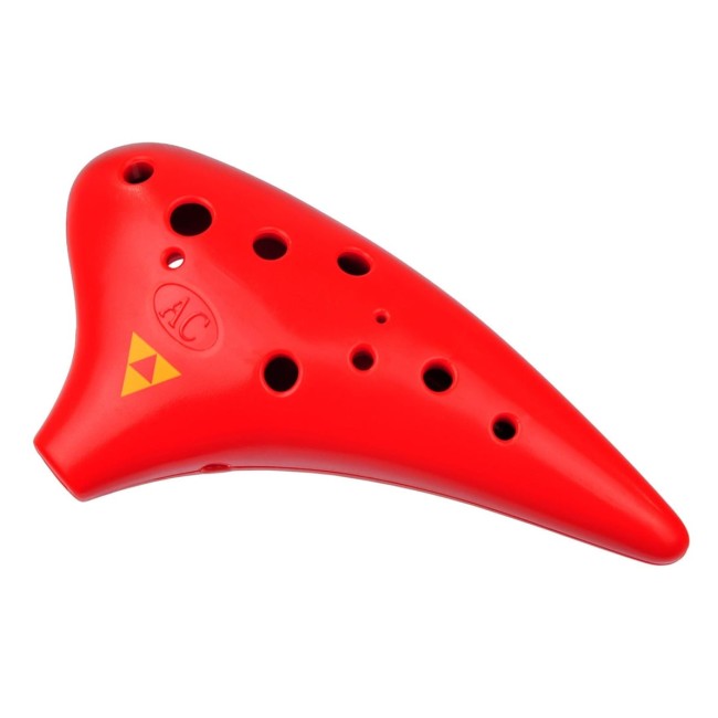 Okarina svilpe 12D-001-Red