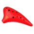 Okarina svilpe 12D-001-Red