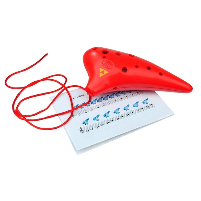 Okarina svilpe 12D-001-Red