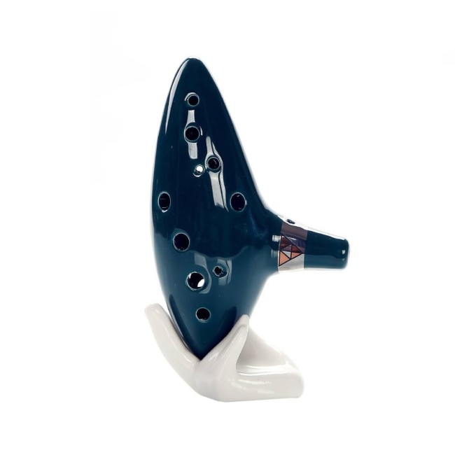 Okarina keramikas svilpe 12SED-AC-Green