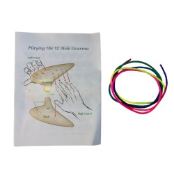 Okarīna Forest Whisper ABS-12SC-Blue