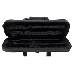 Flautas koferis līdz C (Do) klapei LCC-Flute-BK